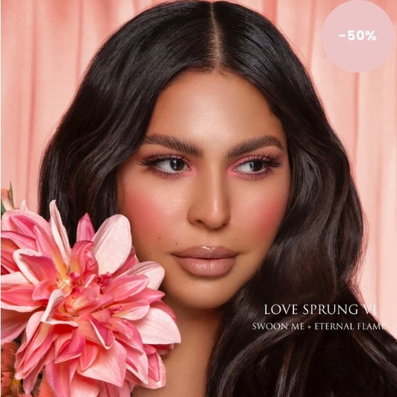 Artist Couture Love Sprung Face Palette VI Eternal Flame, Baby Bloom, Swoon Me - Picture 7 of 12